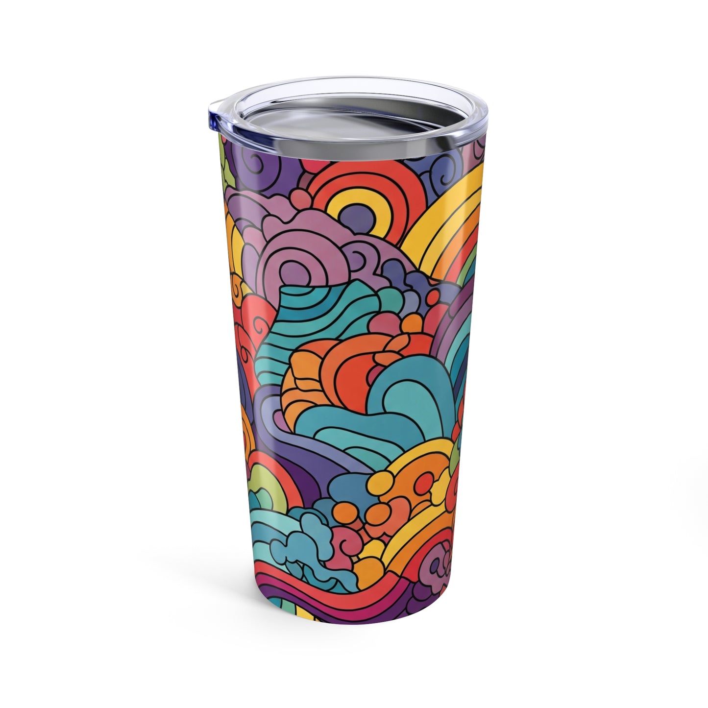 20oz Stainless Steel Tumbler Vacuum Insulation Spill Resistant BPA Free Design Travel Mug For Hot And Cold Drinks