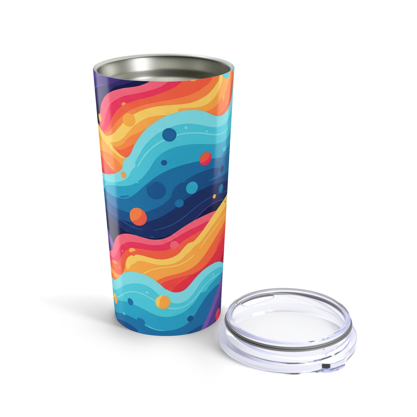 20oz Stainless Steel Travel Mug With Double Wall Vacuum Insulation Leak Proof Durable Design For Hot And Cold