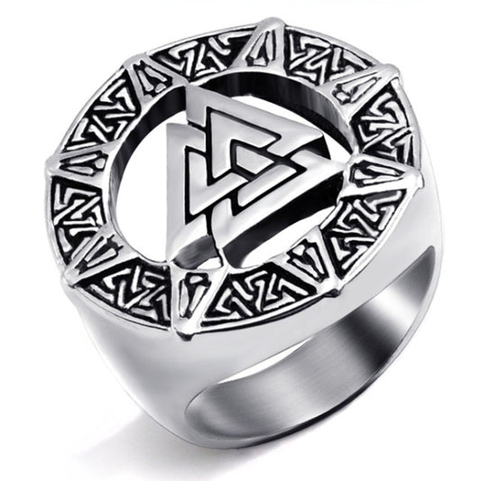 Viking Warrior Ring For Men Zinc Alloy Jewelry Size 7 To 14 Weight 15g Sturdy Finish Comfortable Everyday Wear
