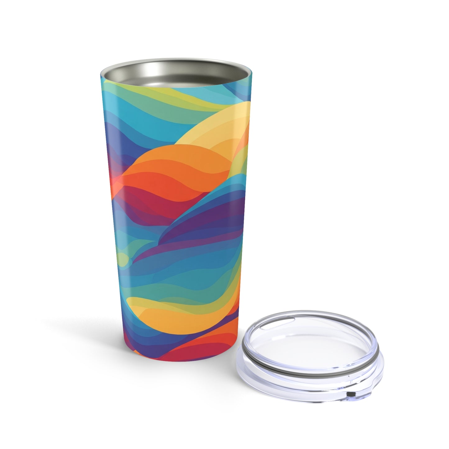 20oz Stainless Steel Tumbler With Double Wall Vacuum Insulation For Hot Or Cold Beverages Travel Mug Dishwasher