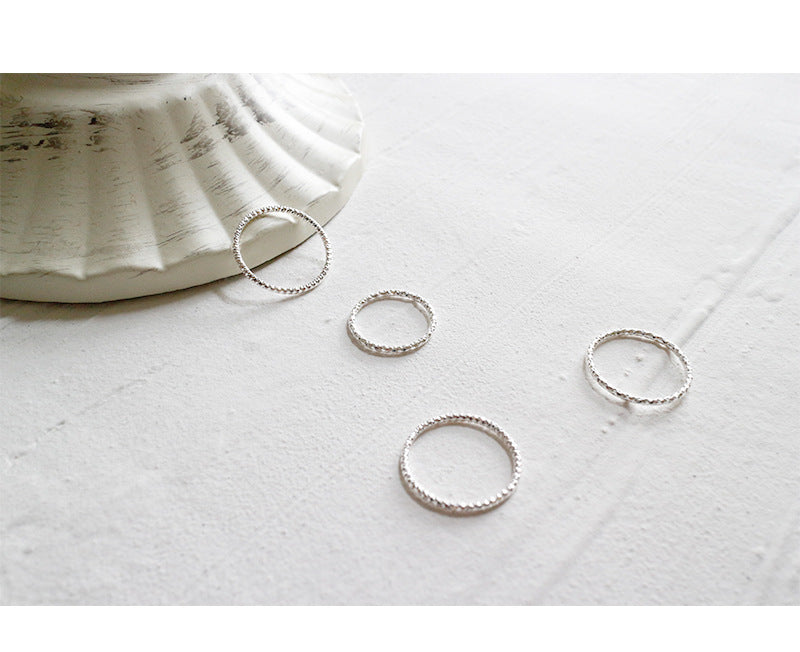 Womens 925 Sterling Silver Flower Design Ring Dainty Polished For Festival Gift And Everyday Elegant Jewelry Shine