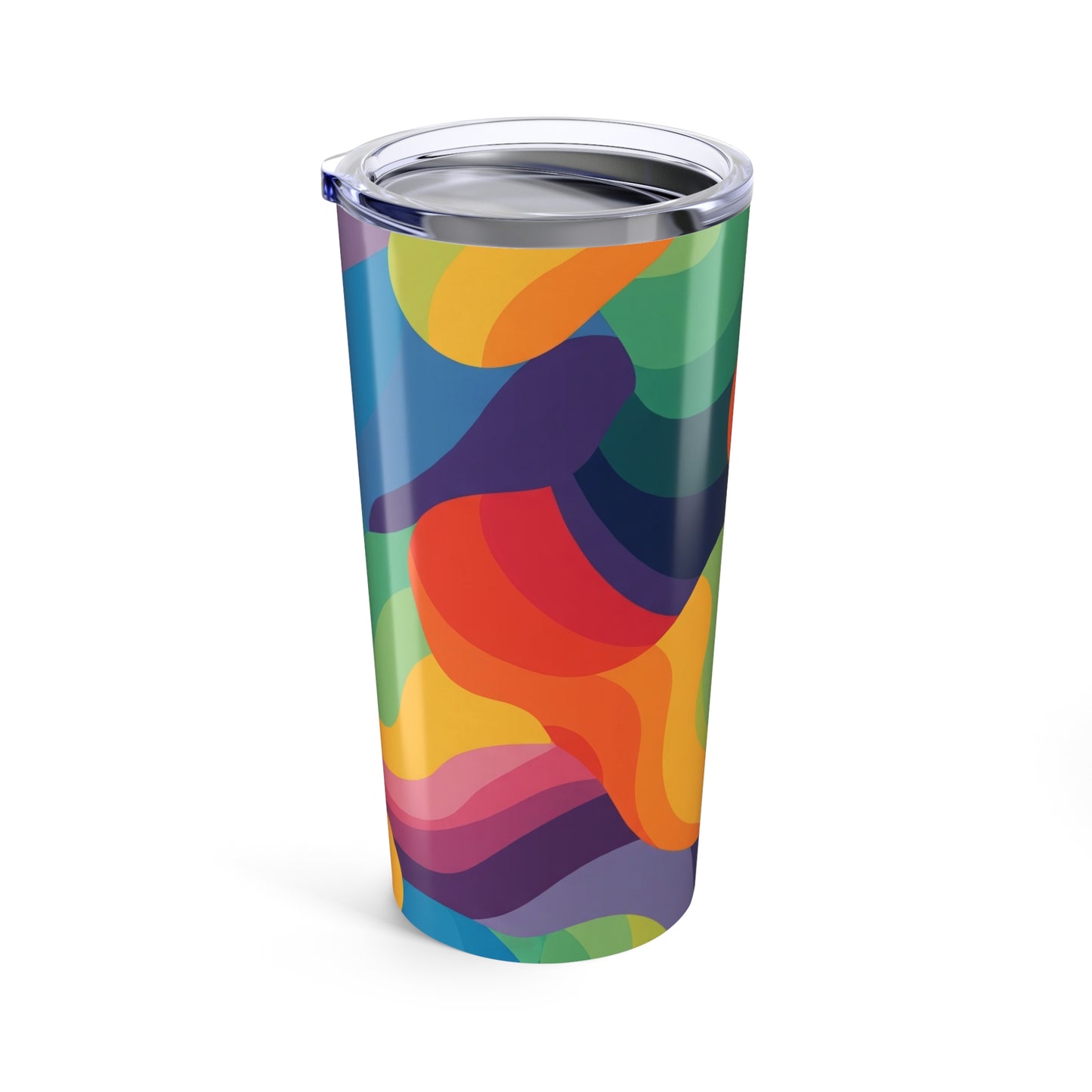 20oz Stainless Steel Tumbler With Double Wall Vacuum Insulation Leak Proof Printed Travel Mug For Hot And Cold