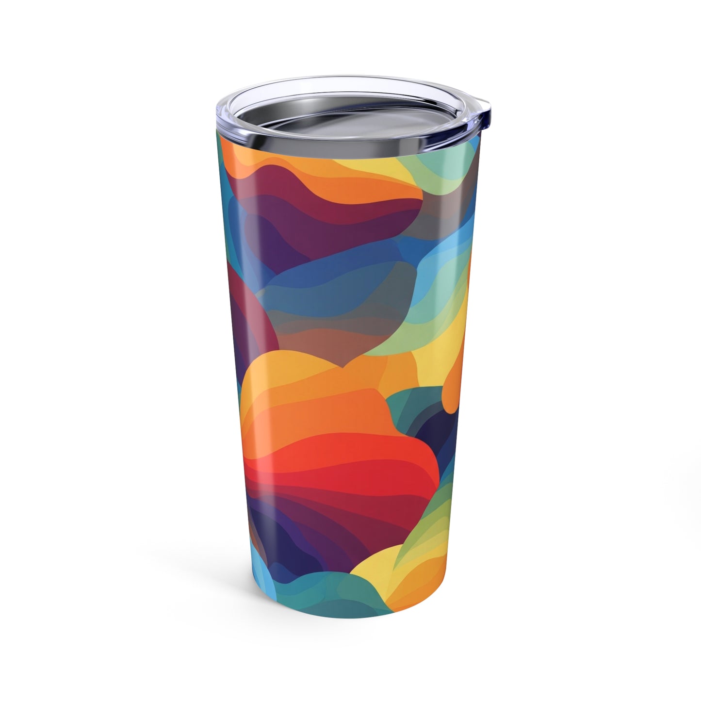 20 Oz Rustproof Metal Travel Mug With Double Wall Vacuum Insulation Spill Resistant Finish For Hot And Cold Drinks