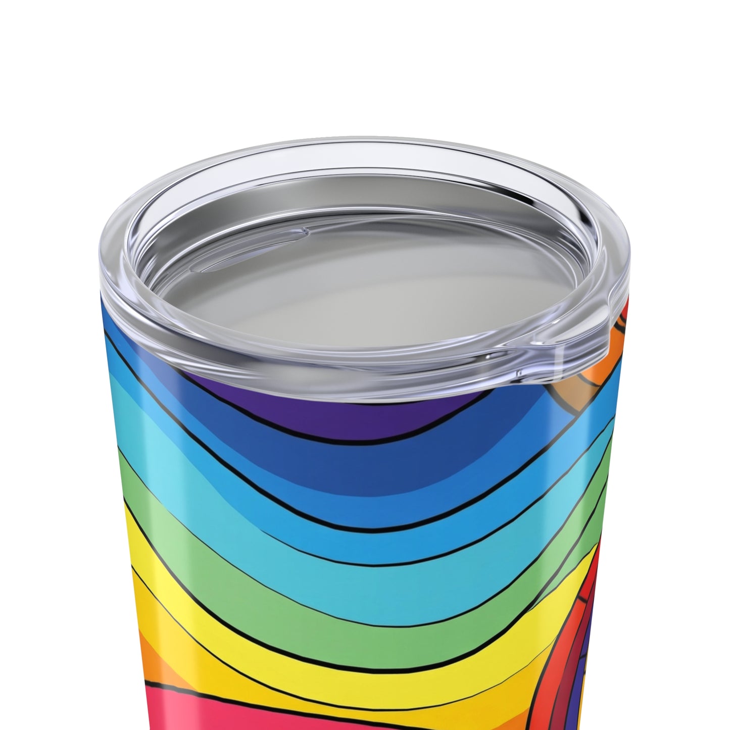 20oz Stainless Steel Travel Mug With Vibrant Printed Design Double Wall Vacuum Insulated Spill Resistant