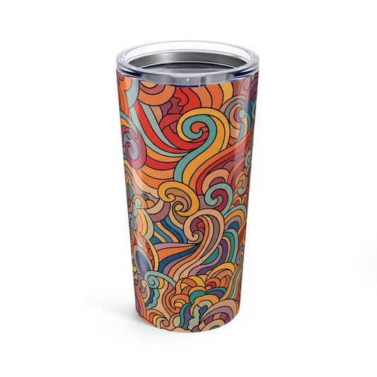 20oz Double Wall Vacuum Insulated Tumbler With Spill Resistant Lid For Hot Or Cold Beverages Dishwasher Safe