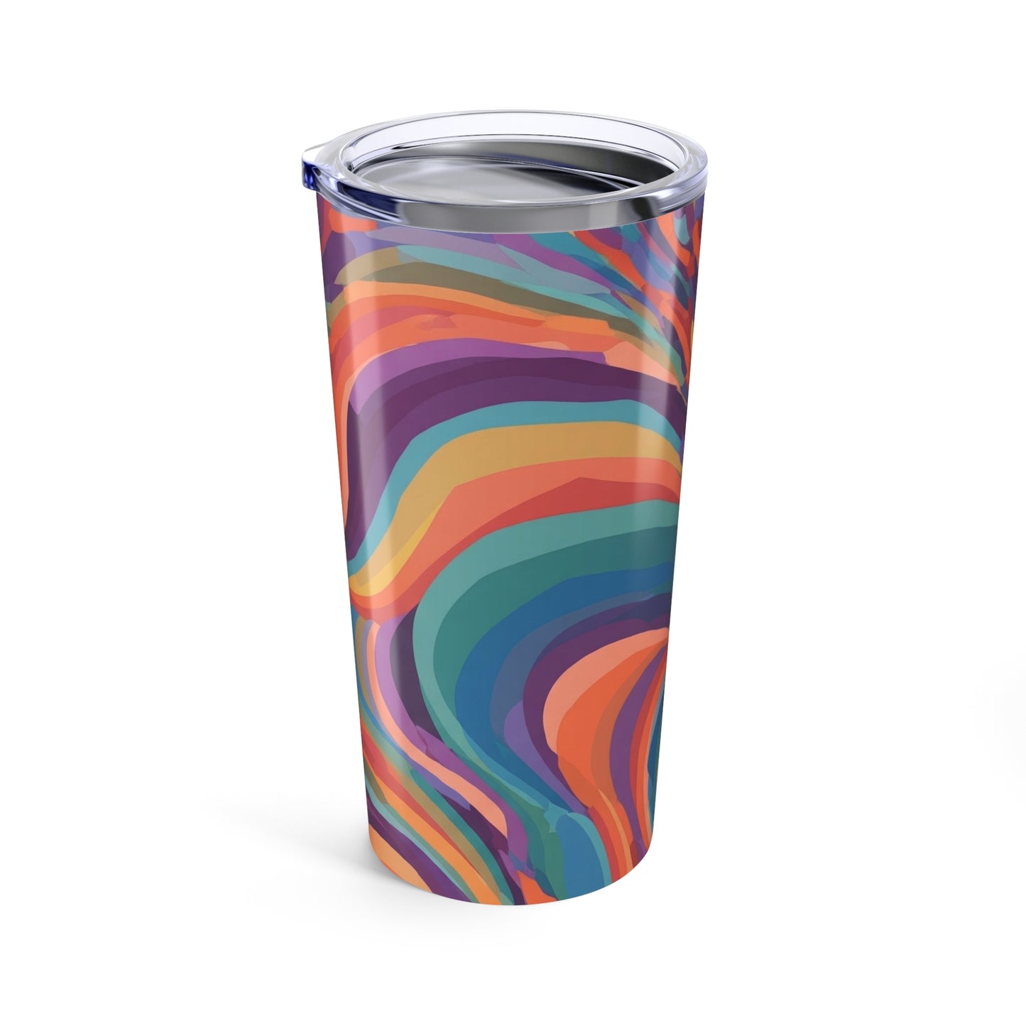 20oz Stainless Steel Tumbler With Double Wall Vacuum Insulated Leak Proof Travel Mug With Lid For Hot And Cold