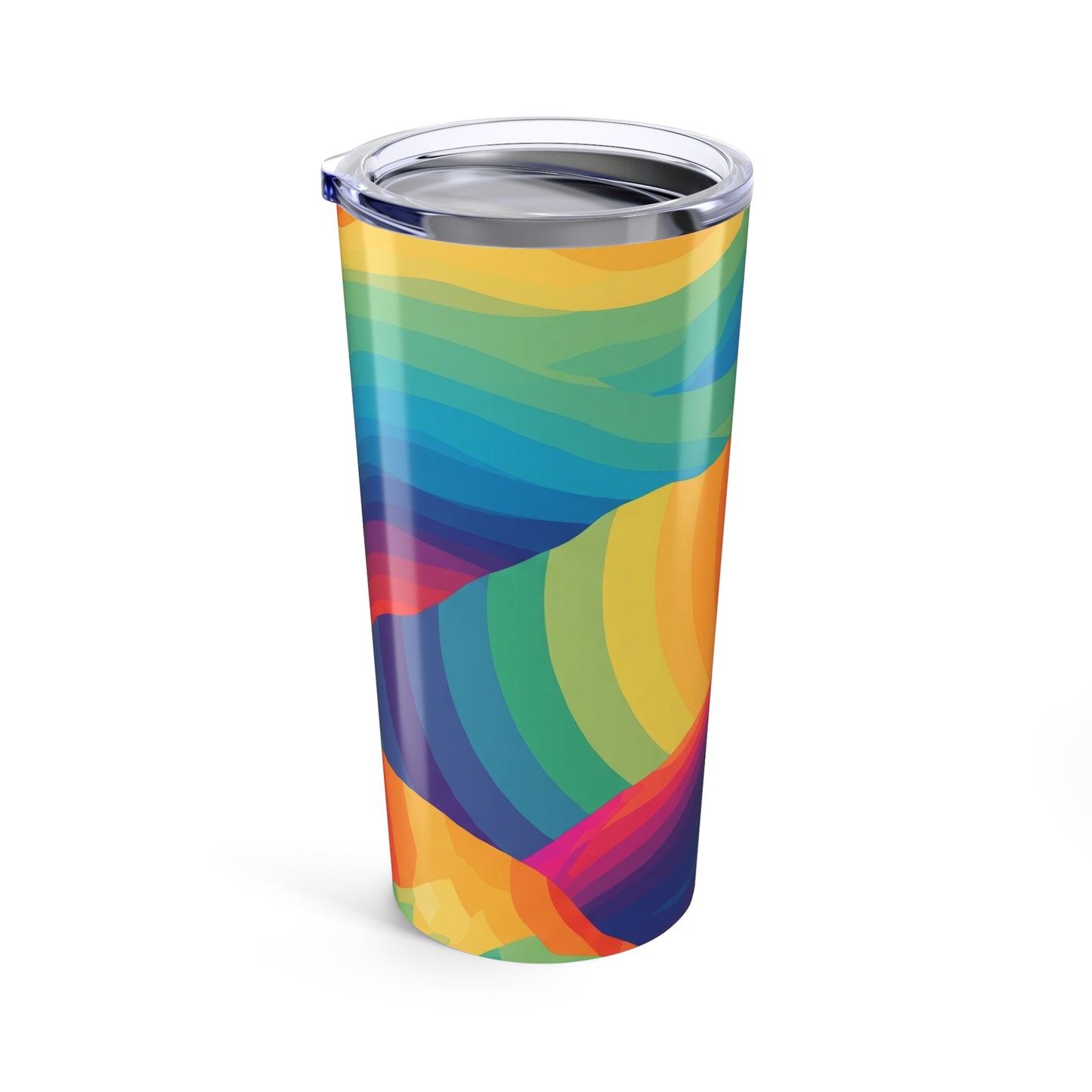 20oz Stainless Steel Printed Tumbler Double Wall Vacuum Insulated Leak Proof Travel Mug With Lid Dishwasher Safe