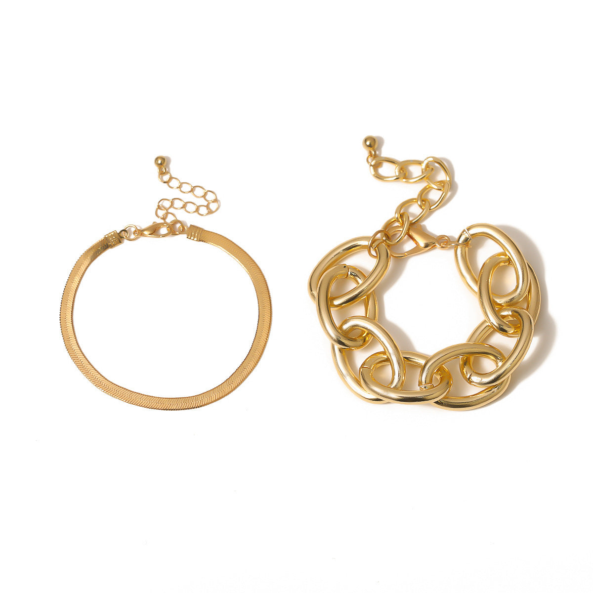 Geometric Punk Metal Bracelet Bangle Golden Fashion Jewelry Accessory Vintage Design Gift for Women Statement Piece