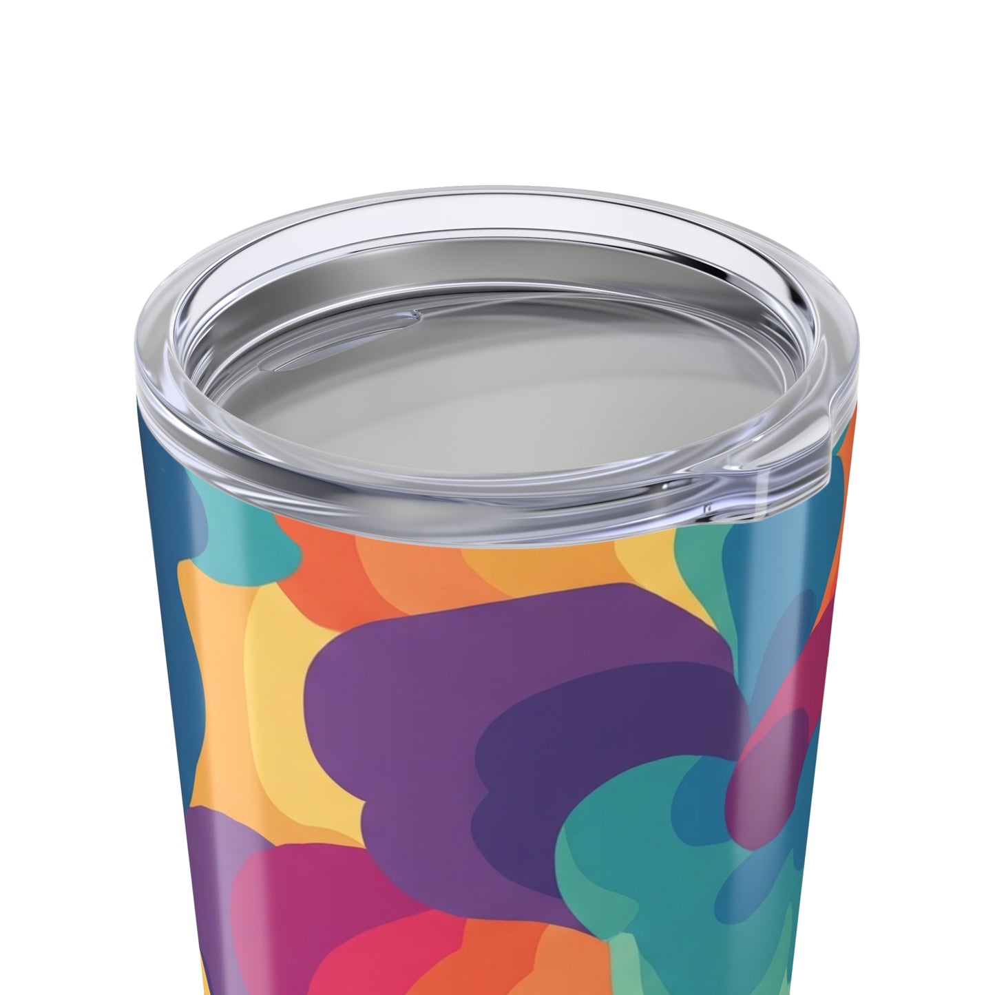 Stylish Printed 20 Oz Stainless Steel Travel Mug With Double Wall Vacuum Insulation And Spill Proof Durable Design