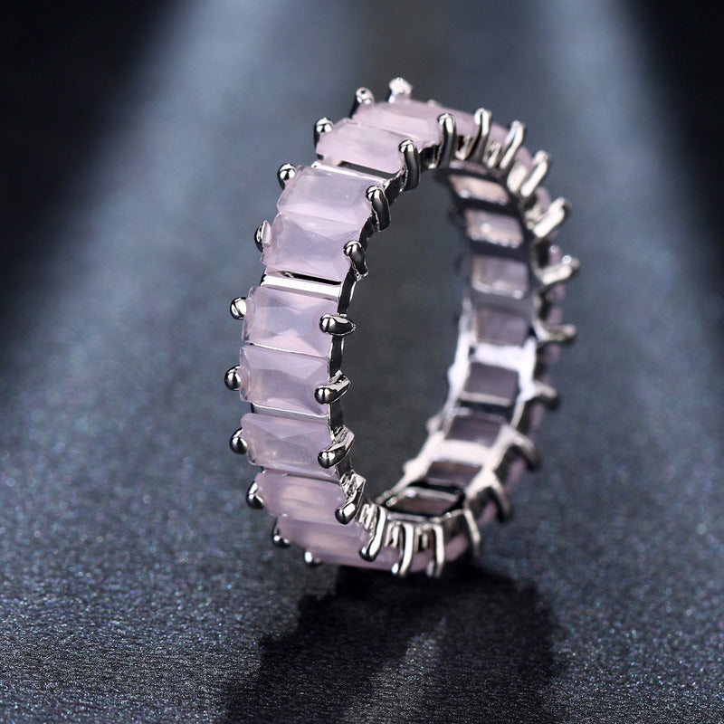 Multicolor circle ring