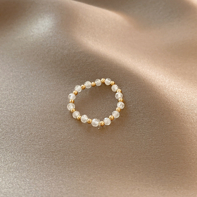 Girls Adjustable S925 Sterling Silver Ring Vintage Geometry Bow Stars Design Open Ring For Index Finger Ladies