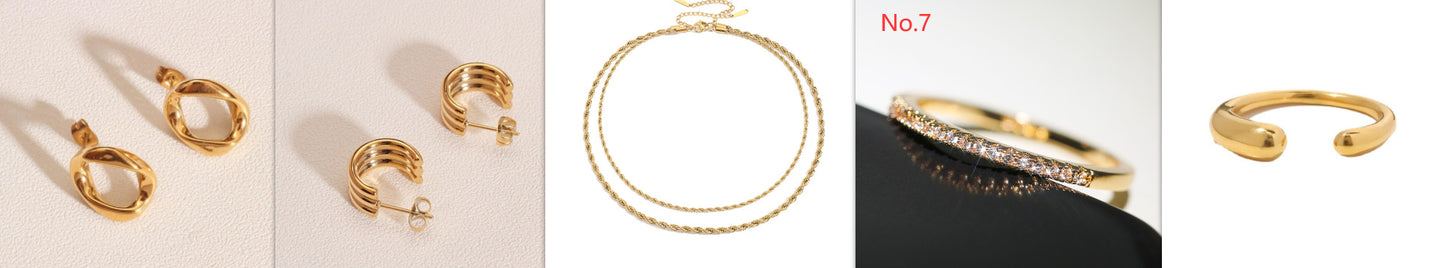 Women Geometric Copper Ring Inlaid Zircon Fashion Jewelry Individually Packed Birthday Gift Ring For Her Style