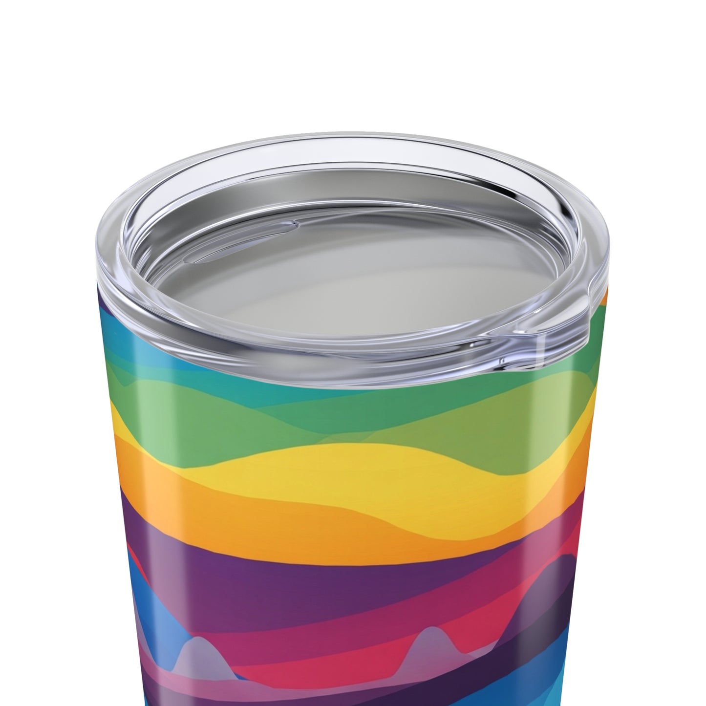 20oz Stainless Steel Travel Tumbler With Printed Design Double Wall Vacuum Insulated Leak Proof For Hot Beverages