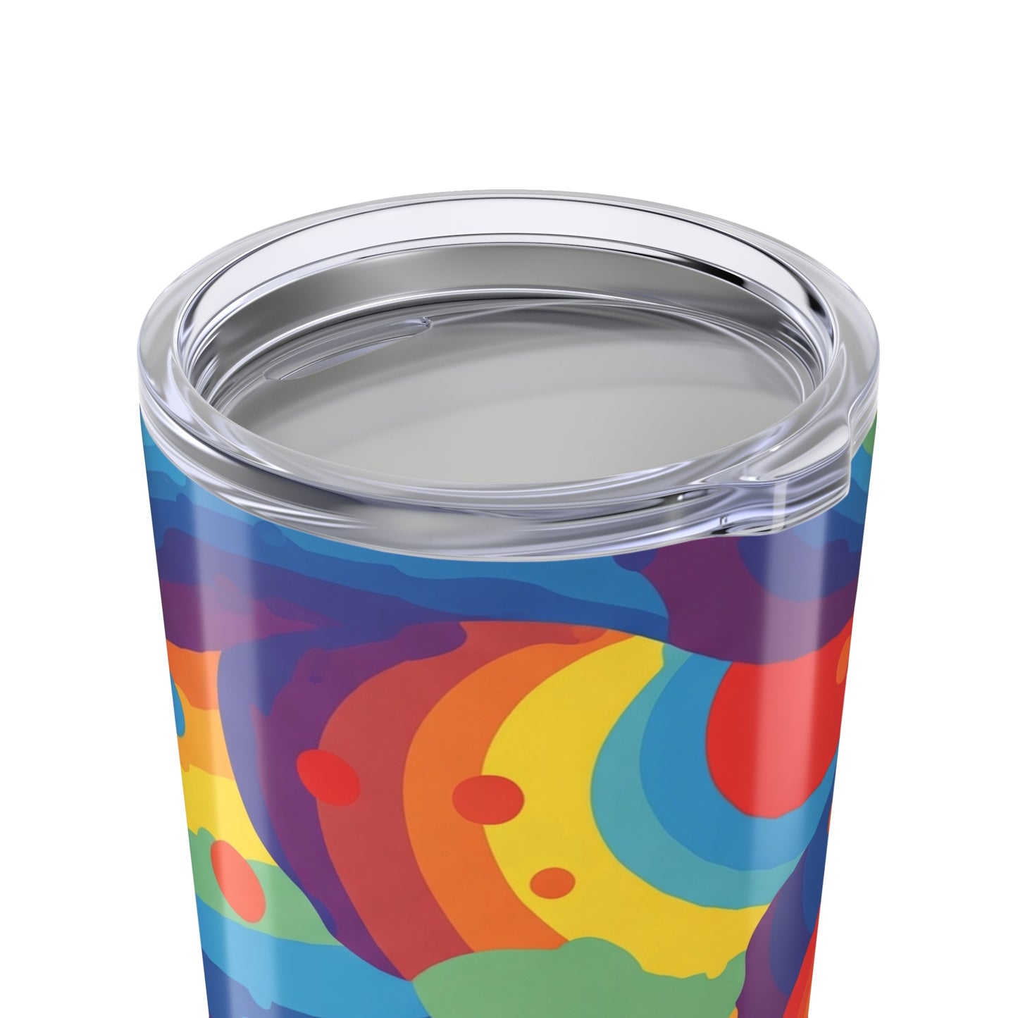 20oz Stainless Steel Travel Mug With Double Wall Vacuum Insulation Spill Resistant BPA Free Durable Printed