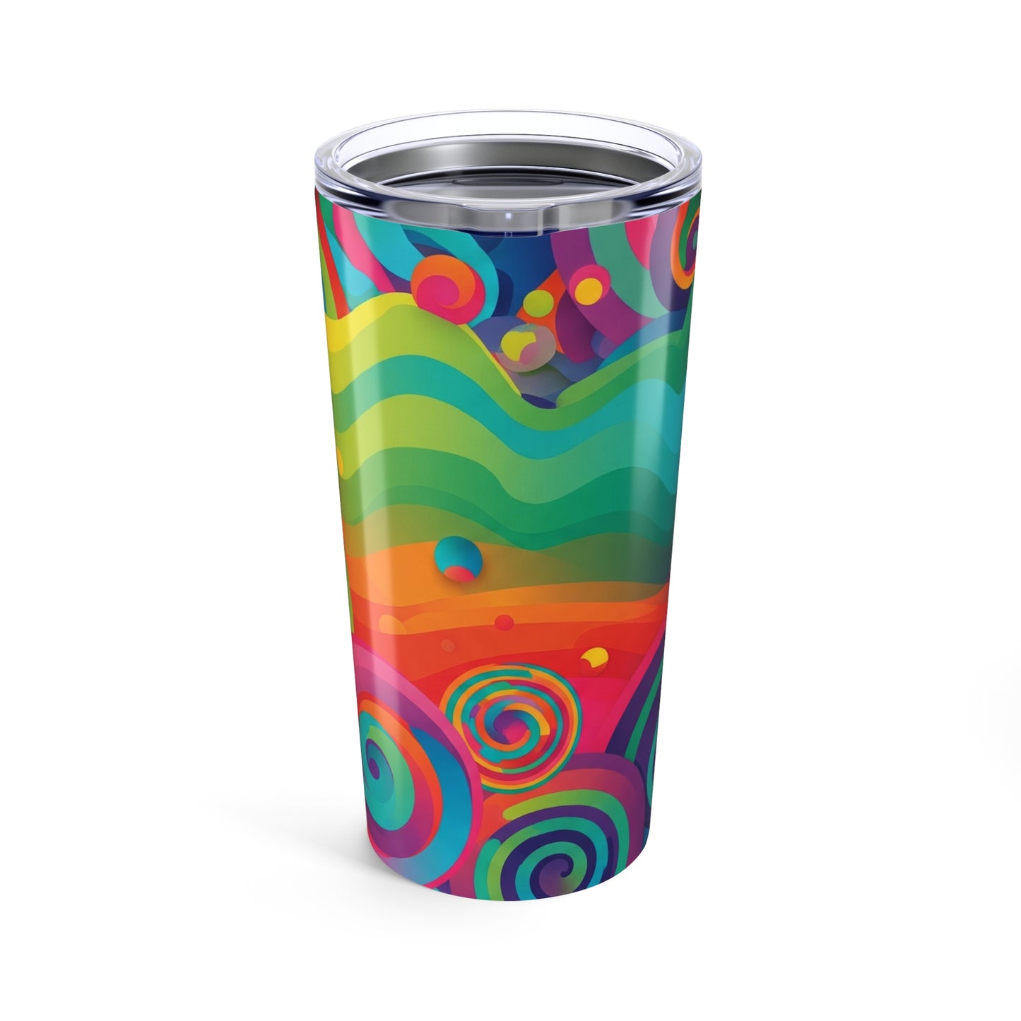 20 Ounce Stainless Steel Tumbler With Double Wall Vacuum Insulation Leak Proof Lid For Hot And Cold Beverages