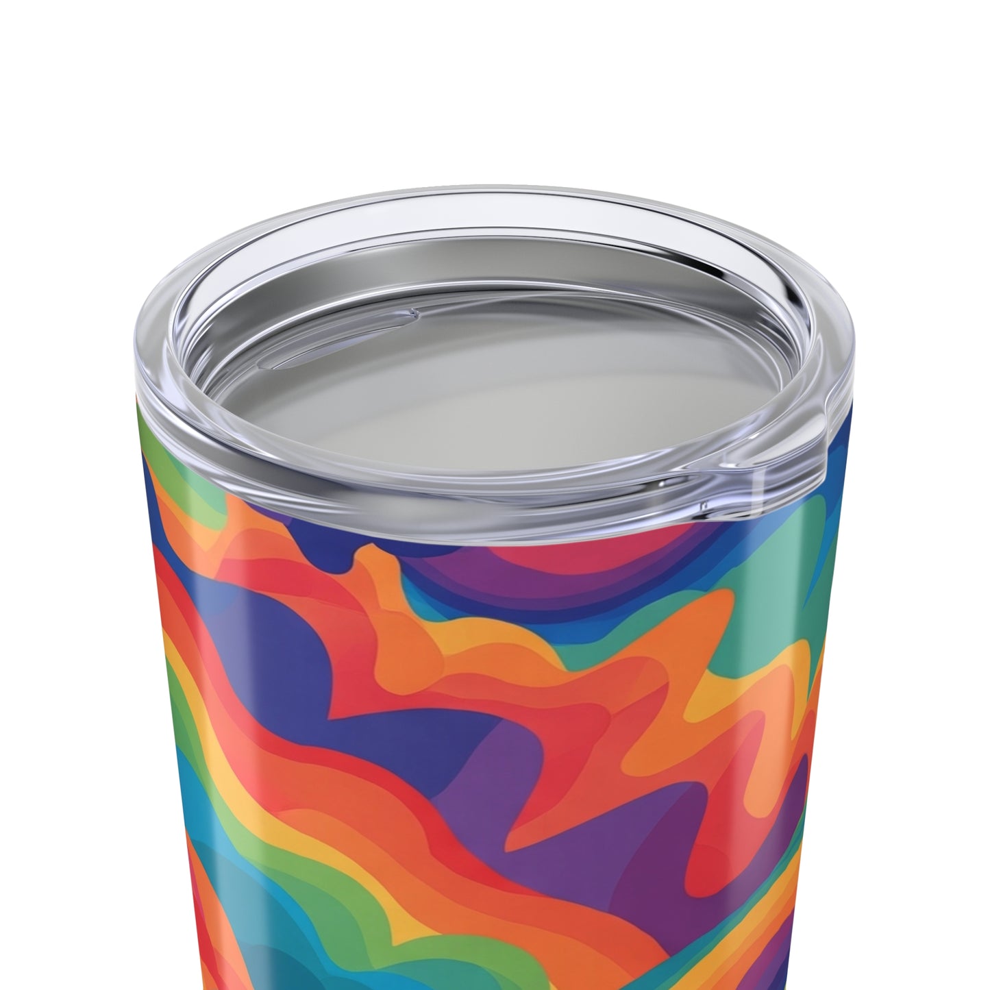 20 Oz Stainless Steel Tumbler With Double Wall Insulation BPA Free Printed For Hot Cold Drinks Travel Ready