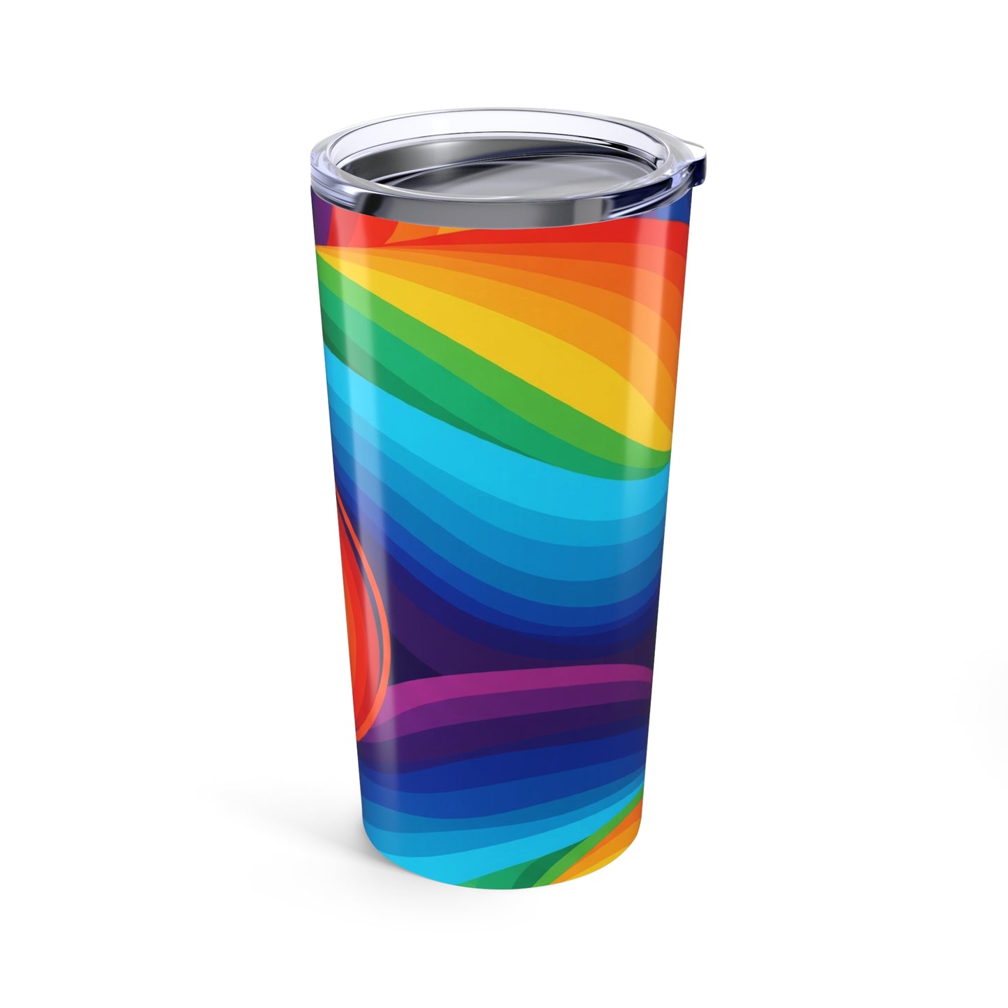 20 Oz Metal Travel Mug With Printed Design Double Wall Vacuum Insulated Spill Resistant Thermal Coffee Cup For Hot