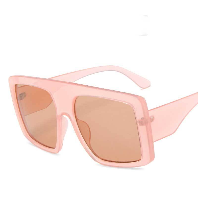 Womens Mens Sunglasses Large Frame Fashion Retro Full Frame Eye Wear Material AC Lens UV Protection Sunglasses
