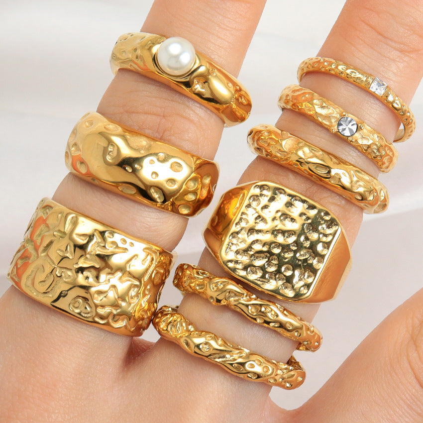 Men's Fashion Domineering Irregular Ring