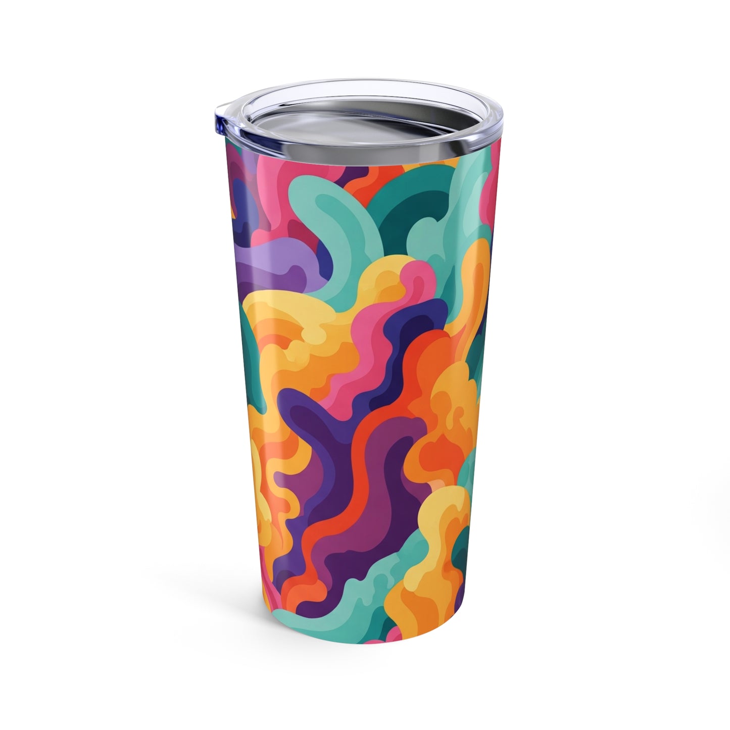 20oz Stainless Steel Tumbler With Double Wall Vacuum Insulation Spill Resistant Travel Mug For Hot And Cold