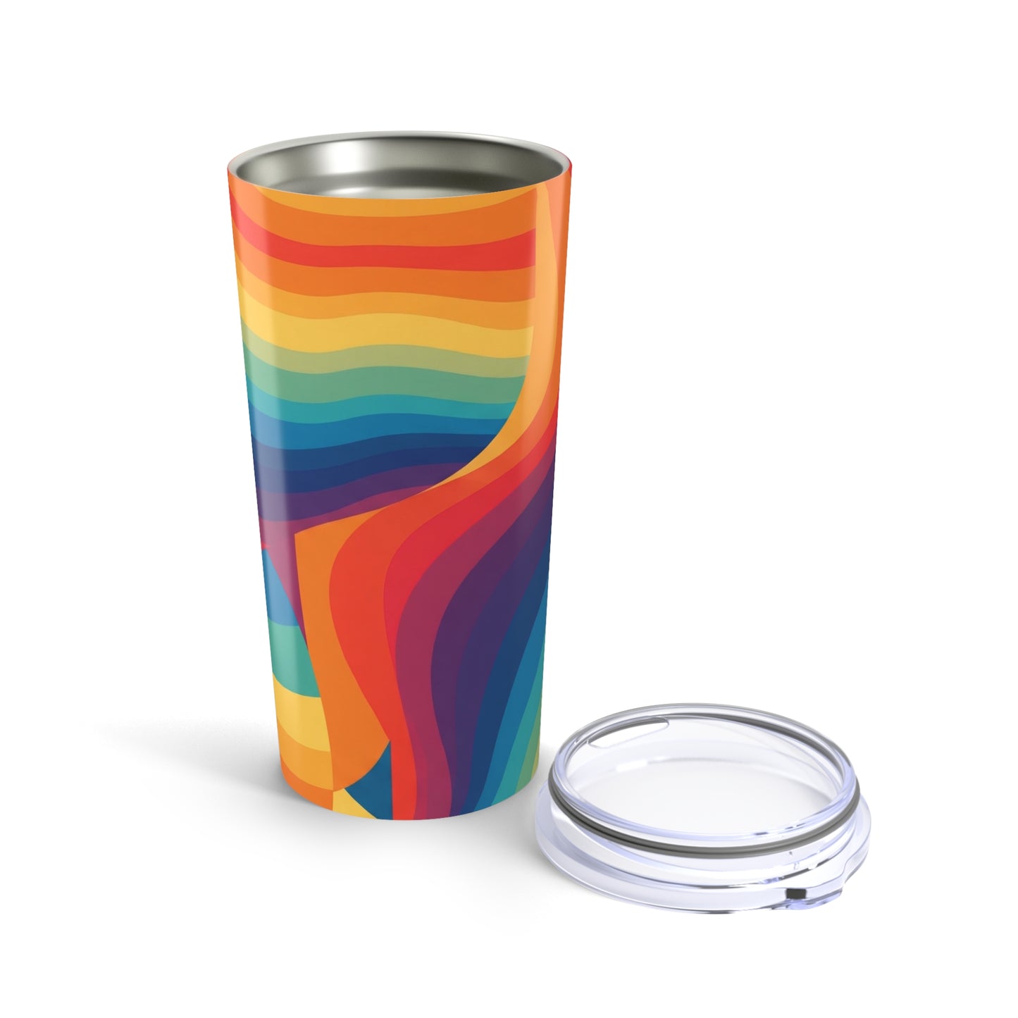 20oz Stainless Steel Tumbler With Double Wall Vacuum Insulation Spill Resistant Lid Dishwasher Safe Printed