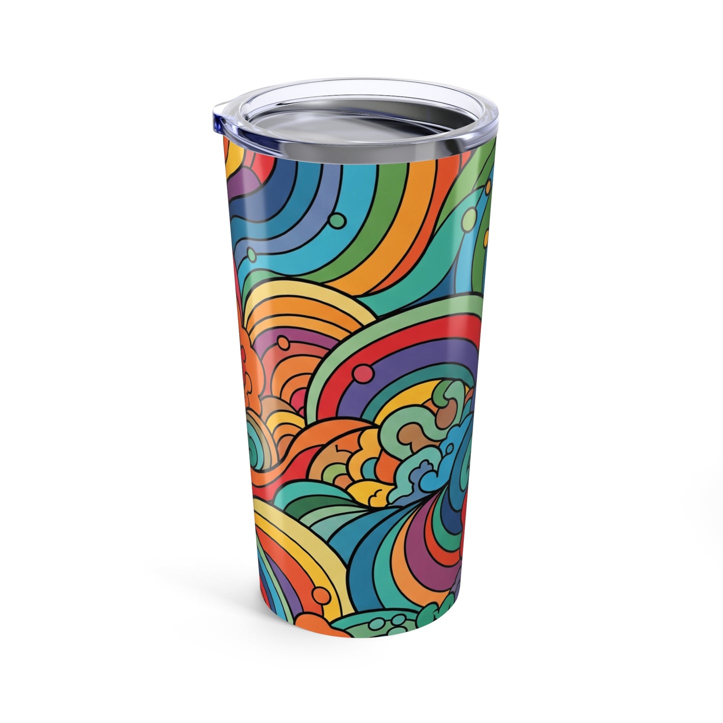 20oz Double Wall Vacuum Insulated Tumbler With Lid For Hot Or Cold Beverages Spill Resistant Stainless Steel Cup