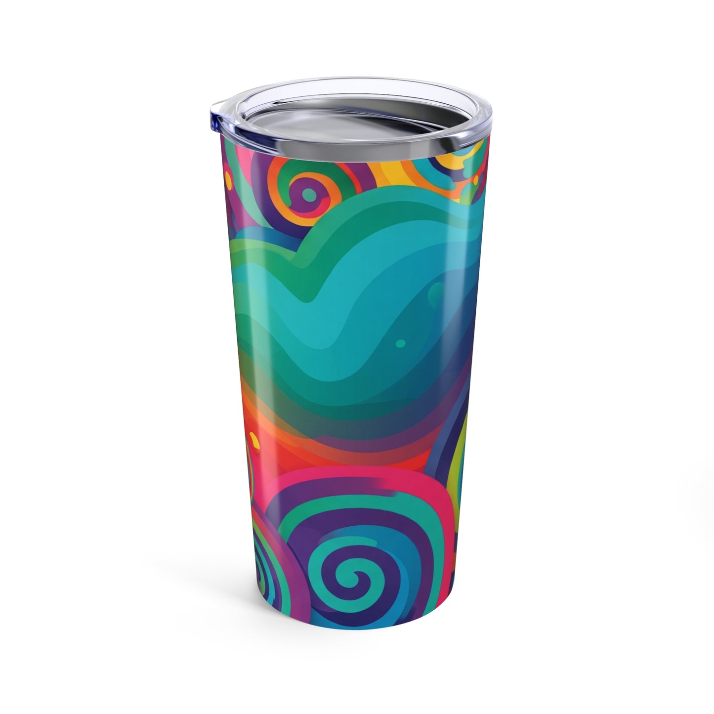 20 Ounce Stainless Steel Tumbler With Double Wall Vacuum Insulation Leak Proof Lid For Hot And Cold Beverages