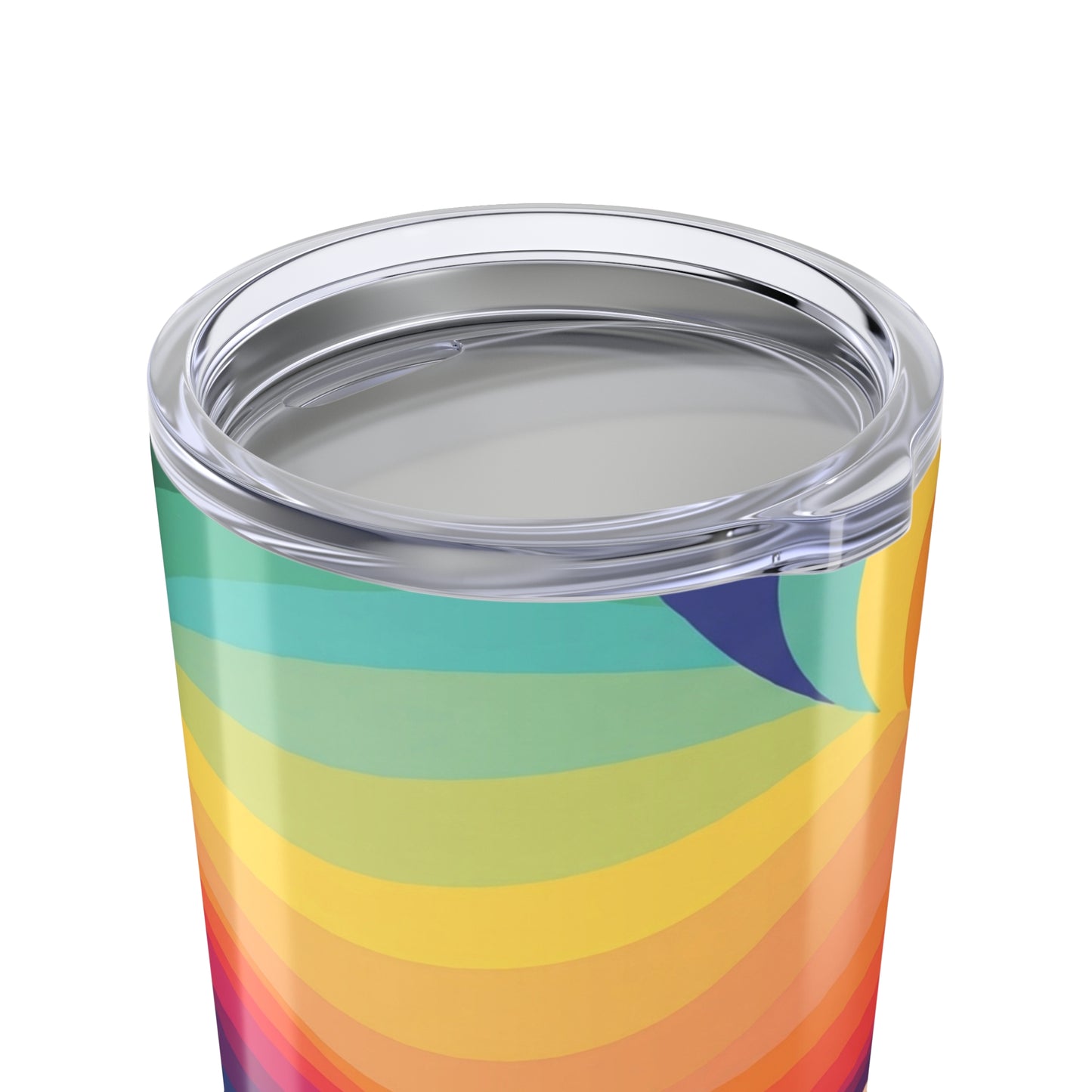 20 Oz Insulated Steel Coffee Cup With Printed Artwork Double Wall Vacuum Leak Proof BPA Free For Hot And Cold