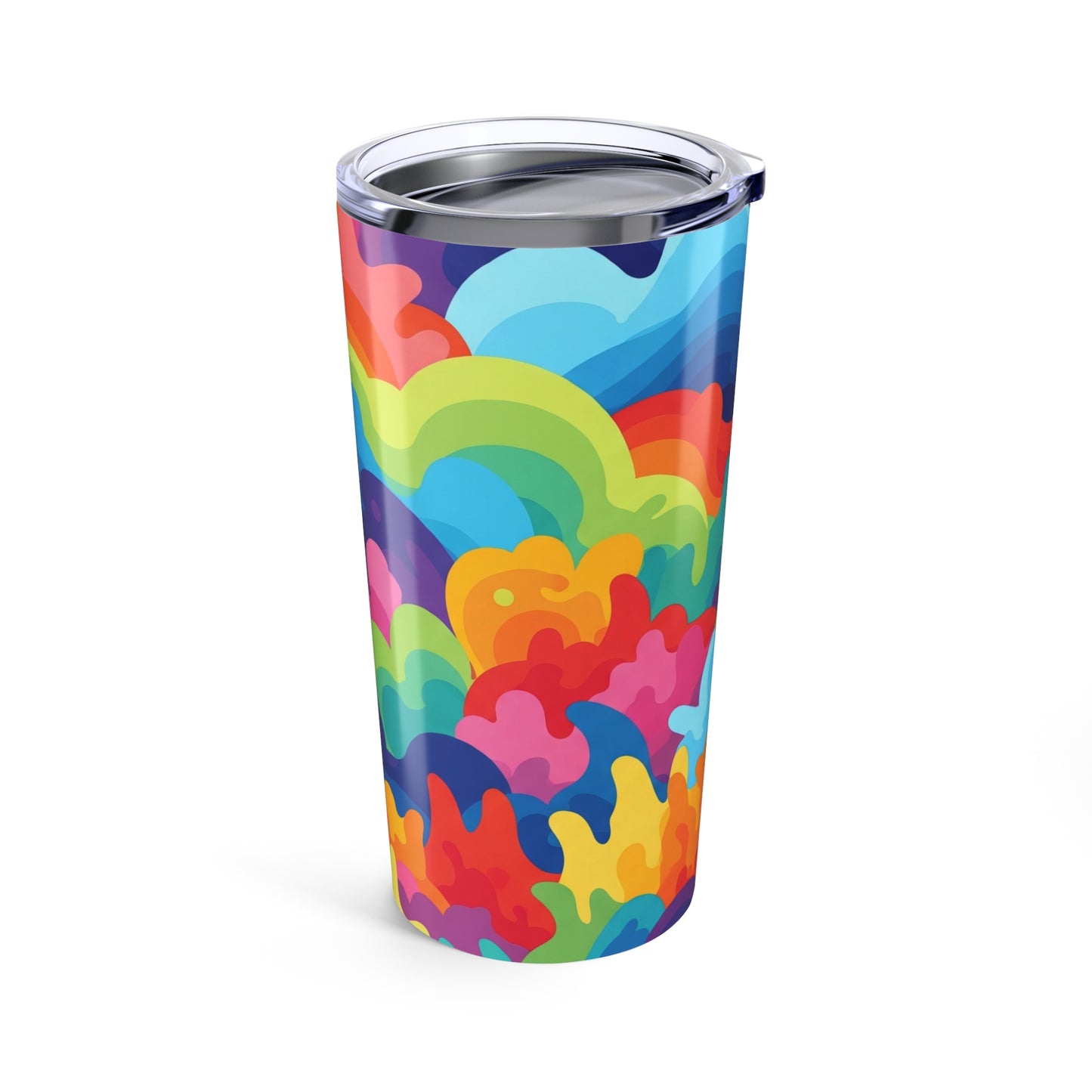 20oz Stainless Steel Tumbler With Double Wall Vacuum Insulation Travel Mug Spill Resistant Hot Cold Beverage Cup