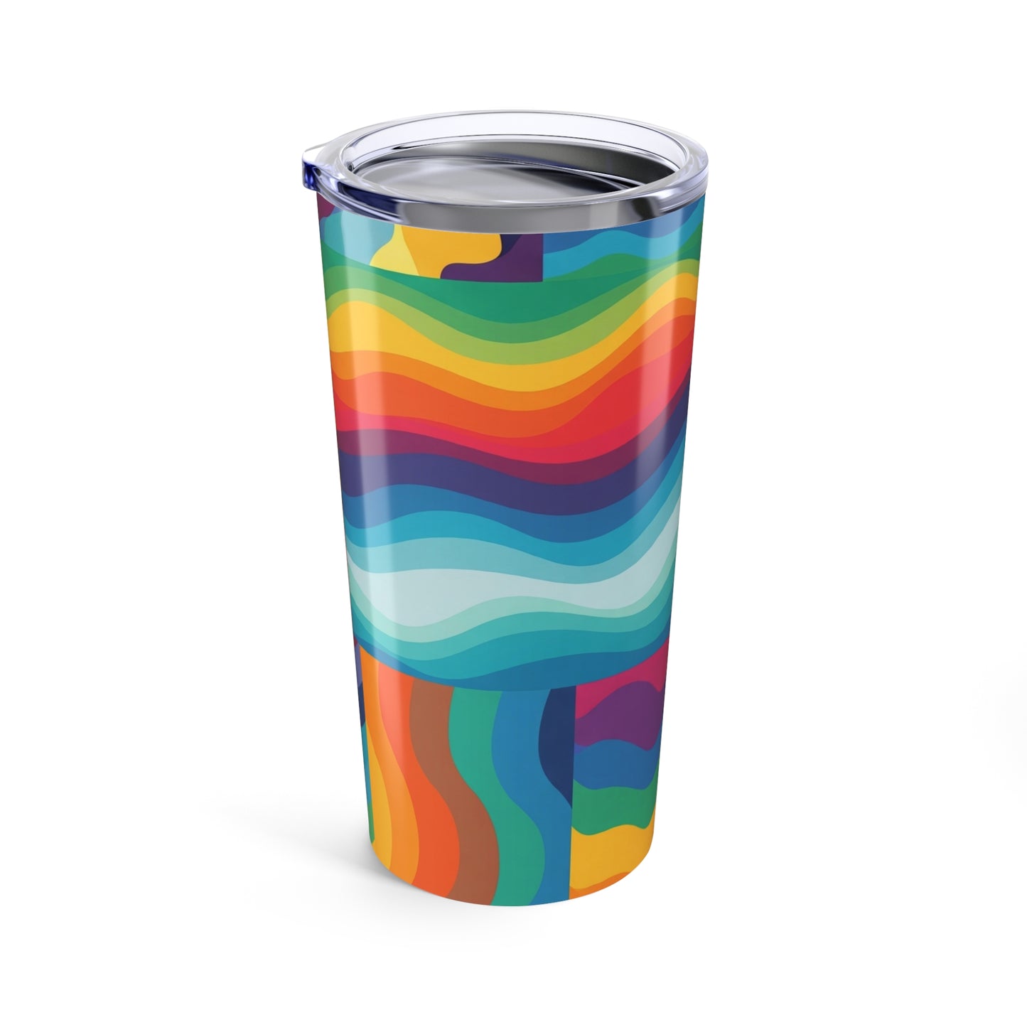 20 Oz Stainless Steel Coffee Cup With Double Wall Vacuum Insulated Travel Mug Durable Spill Resistant And Printed