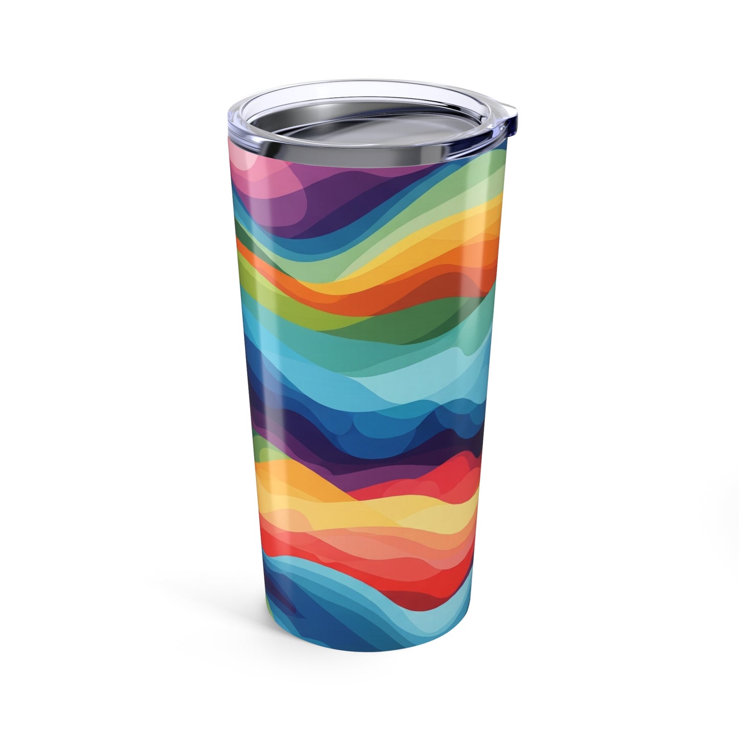 20oz Stainless Steel Tumbler With Double Wall Vacuum Insulation For Hot Or Cold Beverages Travel Mug Printed Design