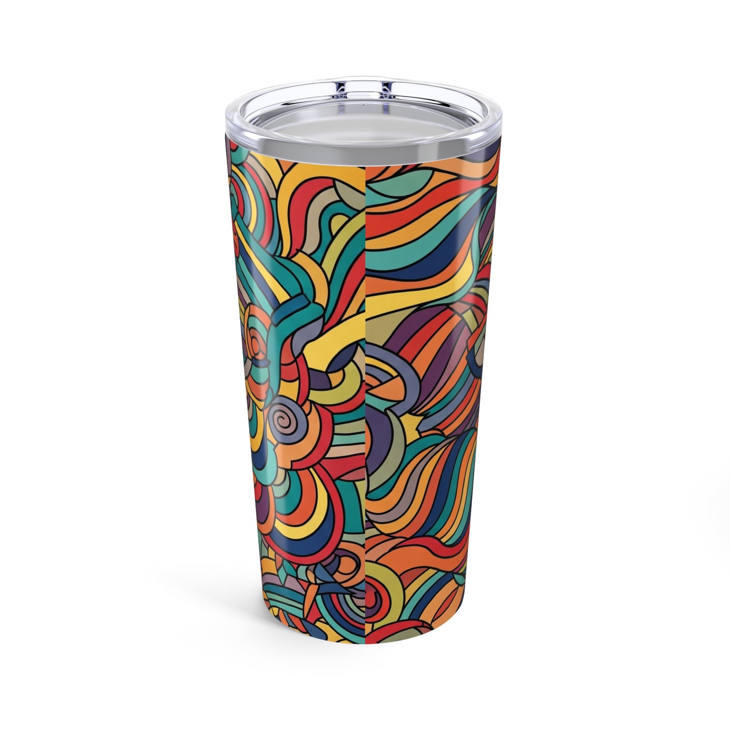 20oz Stainless Steel Tumbler With Double Wall Vacuum Insulation And Spill Resistant Lid For Hot Or Cold Drinks