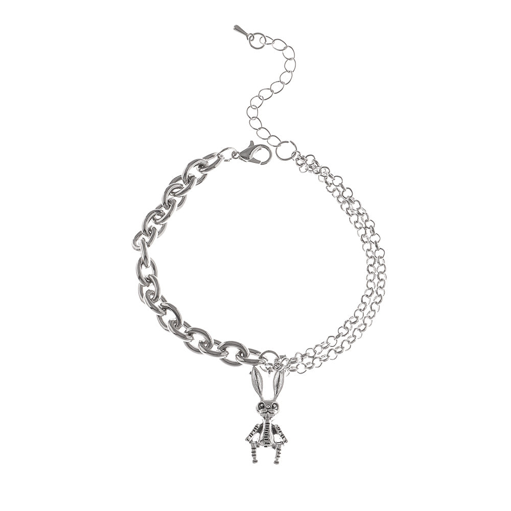 Women Bracelet Set Fashion Metal Bracelets Irregular Design Electroplated Iron Jewelry For Women Stylish Everyday Wear