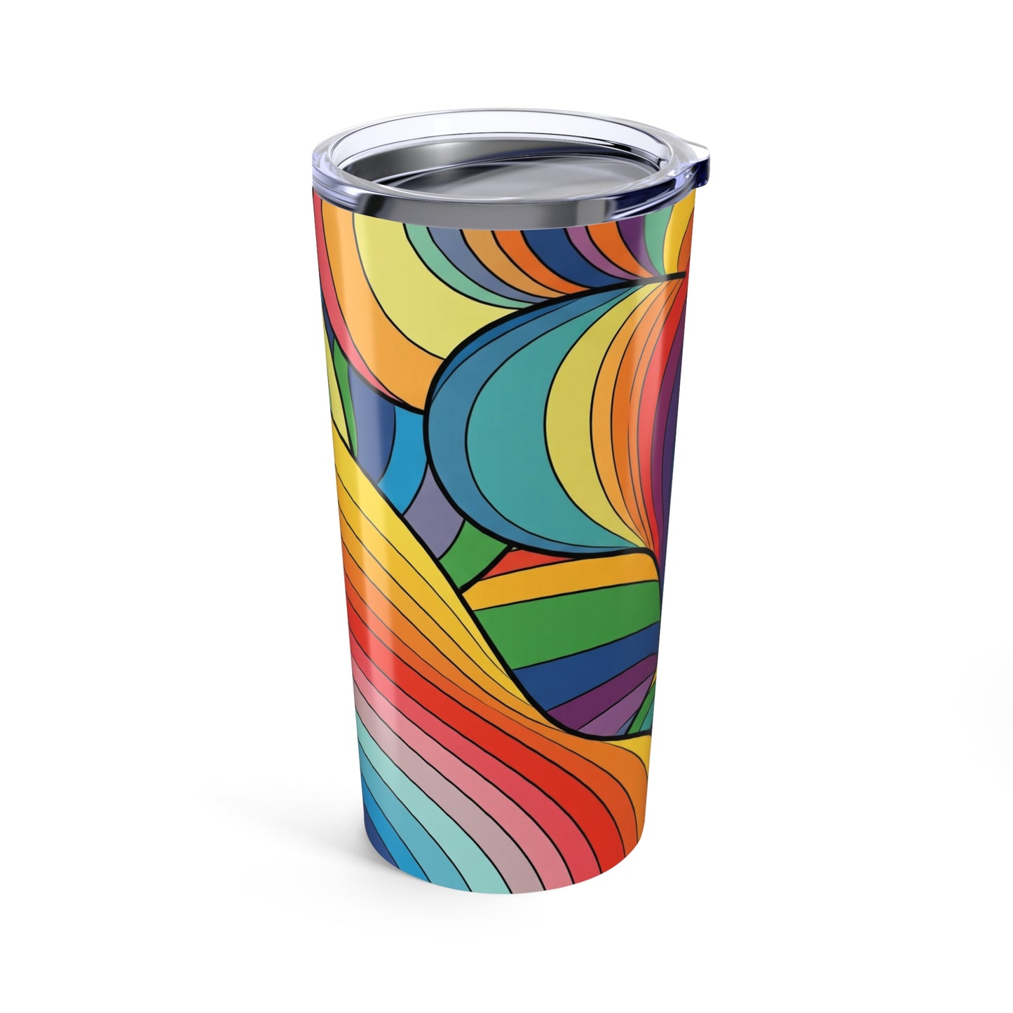20oz Stainless Steel Tumbler With Double Wall Vacuum Insulation Spill Resistant Travel Mug For Hot Or Cold Drinks