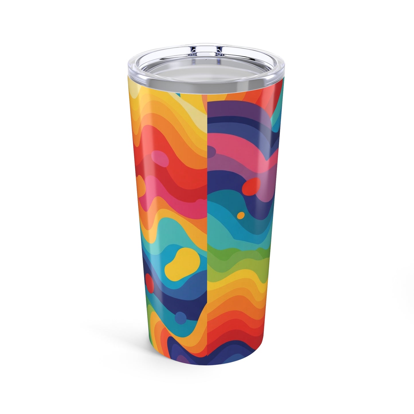 20oz Stainless Steel Tumbler With Double Wall Vacuum Insulation Durable Leak Proof For Hot Or Cold Beverages Lid