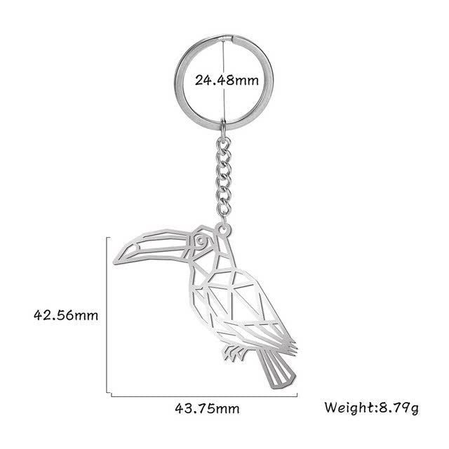 Animal Stainless Steel Key Ring Keychain For Men And Women With Various Animal Designs Durable Non Rusting Dog