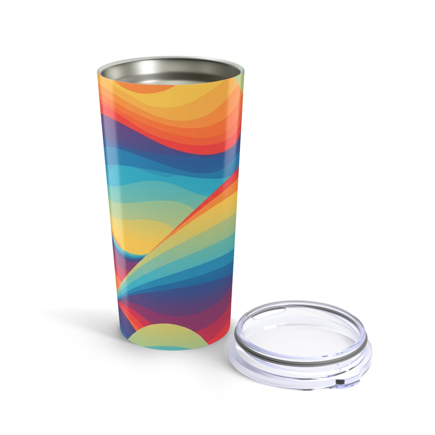 20oz Stainless Steel Tumbler With Double Wall Vacuum Insulation Leak Proof BPA Free Durable Travel Mug For Hot Or