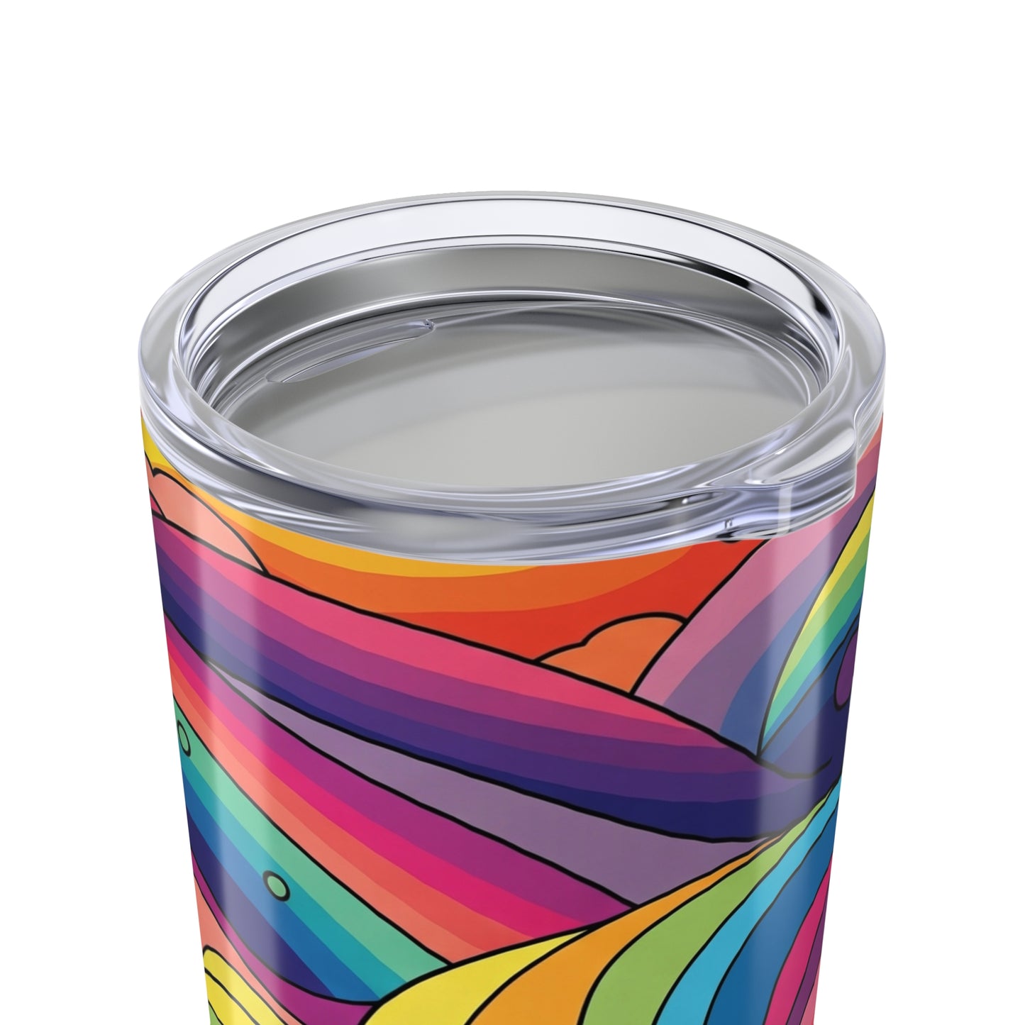 20oz Stainless Steel Tumbler With Unique Printed Design Double Wall Vacuum Insulated Spill Resistant Durable Travel