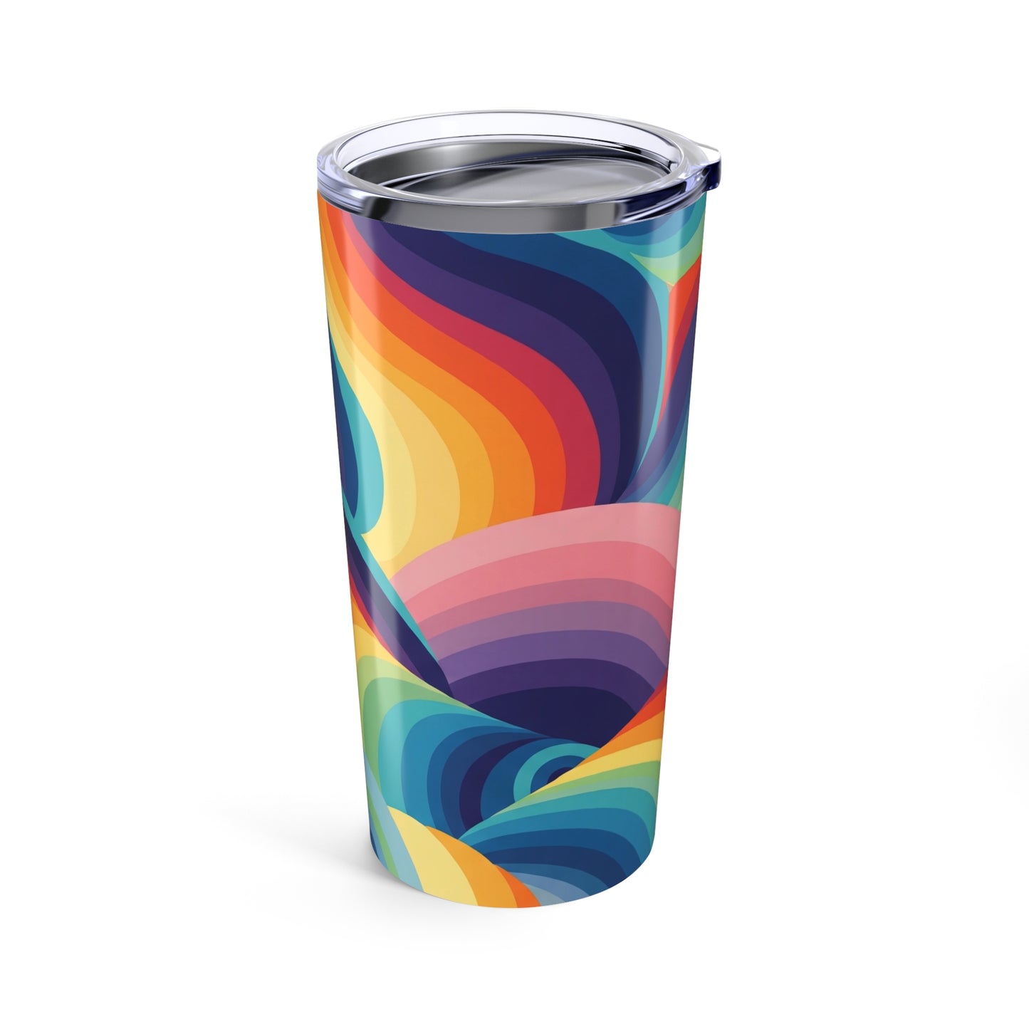 20oz Stainless Steel Tumbler Printed Design Vacuum Insulated Double Wall Leak Proof Travel Mug With Lids