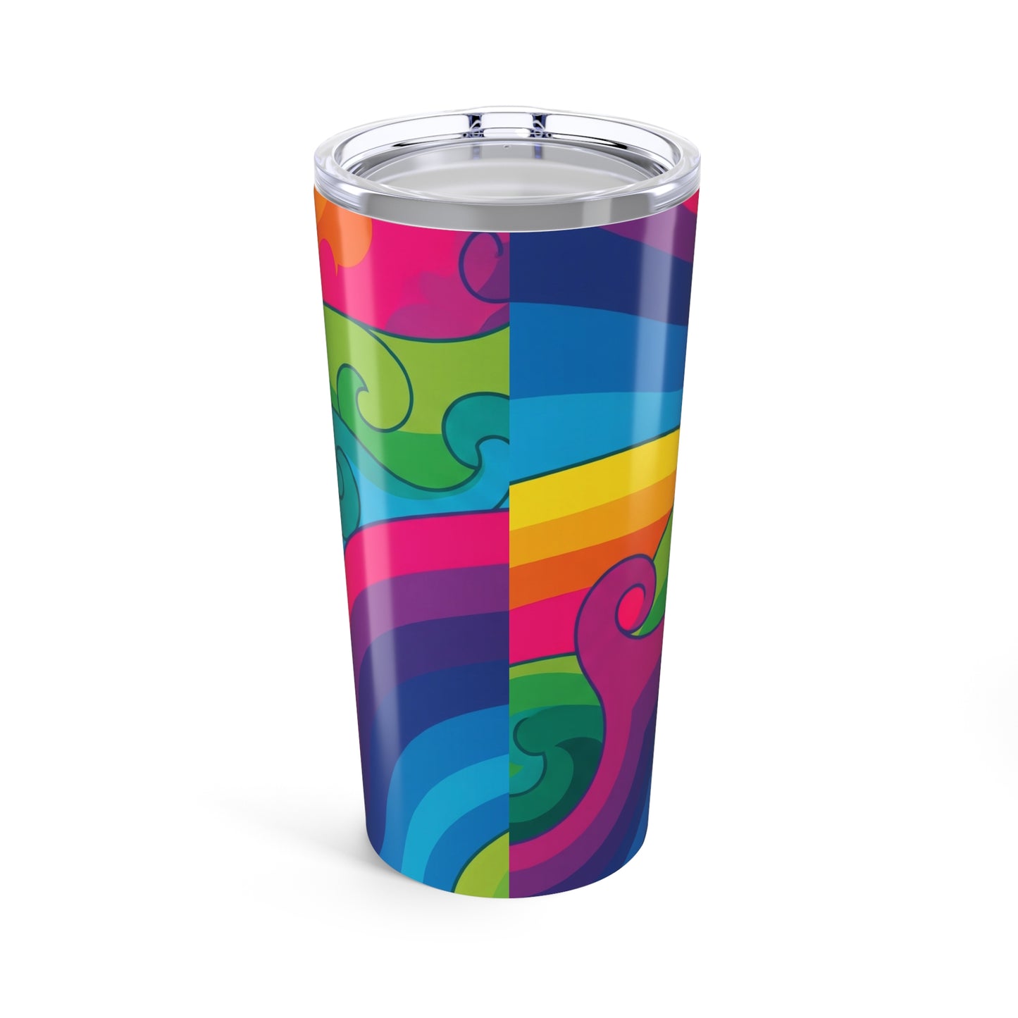 20oz Stainless Steel Tumbler With Double Wall Vacuum Insulation Leak Proof Lid Travel Mug Keeps Beverages Hot Or