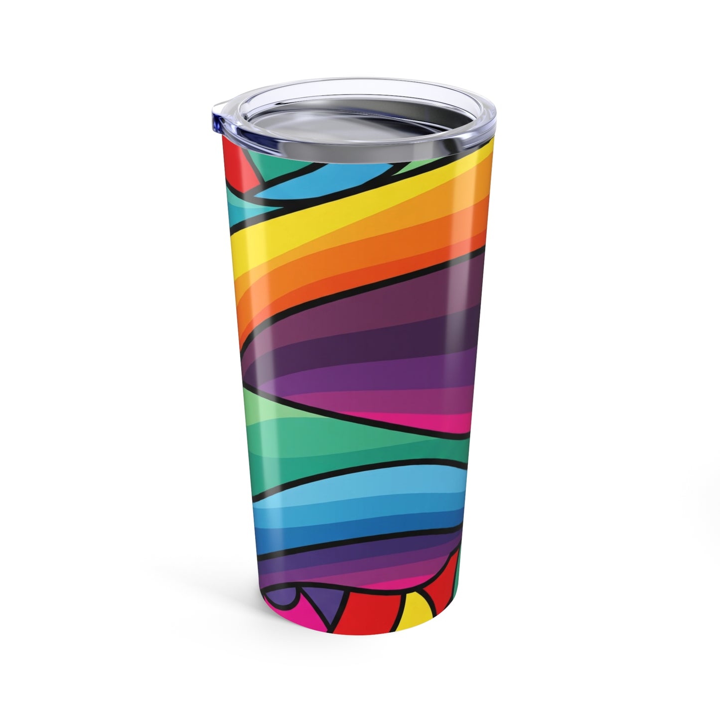 20oz Stainless Steel Tumbler With Double Wall Vacuum Insulation Leak Proof Design For Hot And Cold Beverages On
