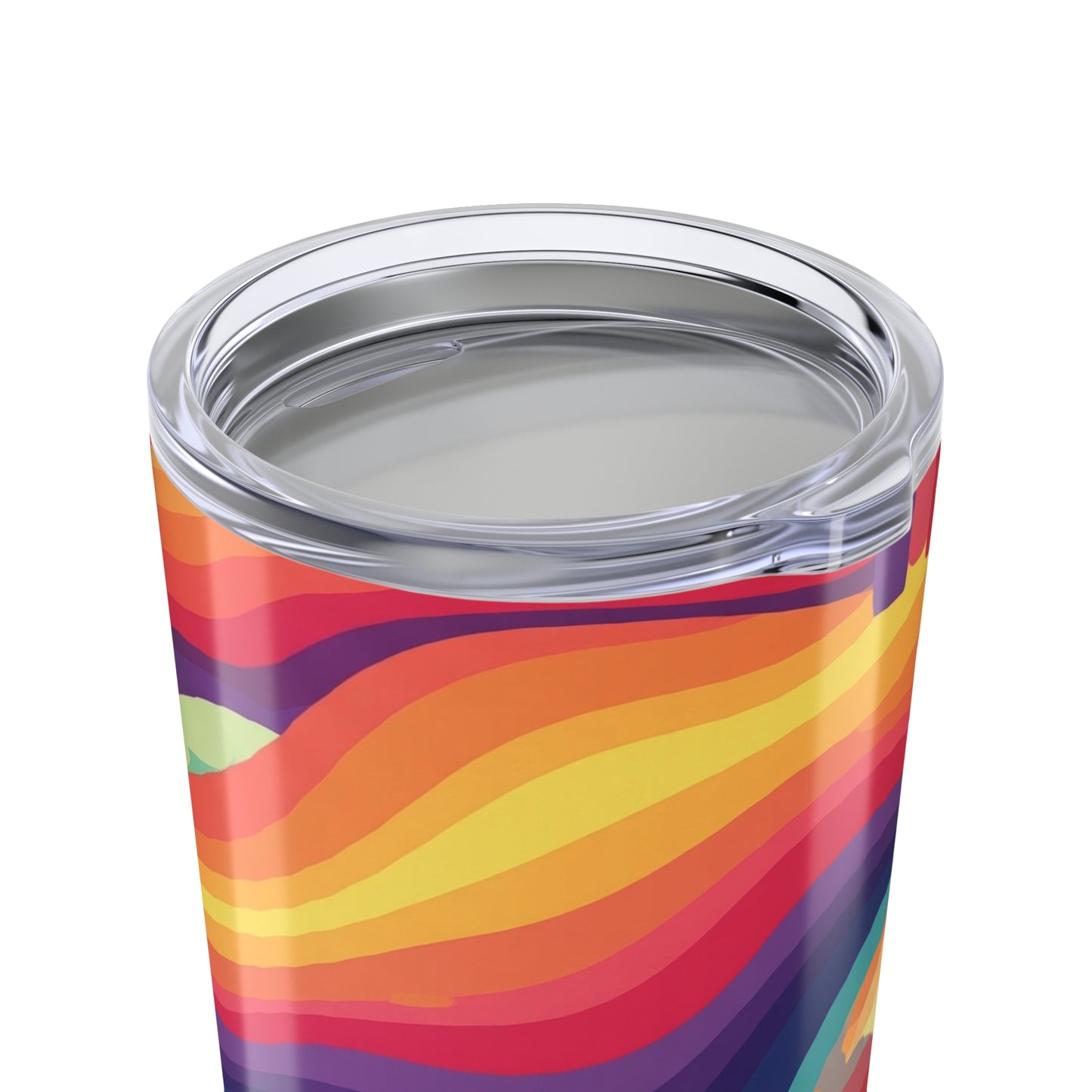 20 Oz Metal Travel Tumbler With Unique Printed Artwork Vacuum Insulated Spill Proof Design For Hot Or Cold