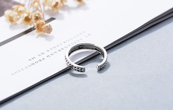 Olive Leaf Ring in 925 Silver Size 13point7mm Elegant Floral Band Jewelry for Everyday Wear Gift Ready Everyday Style