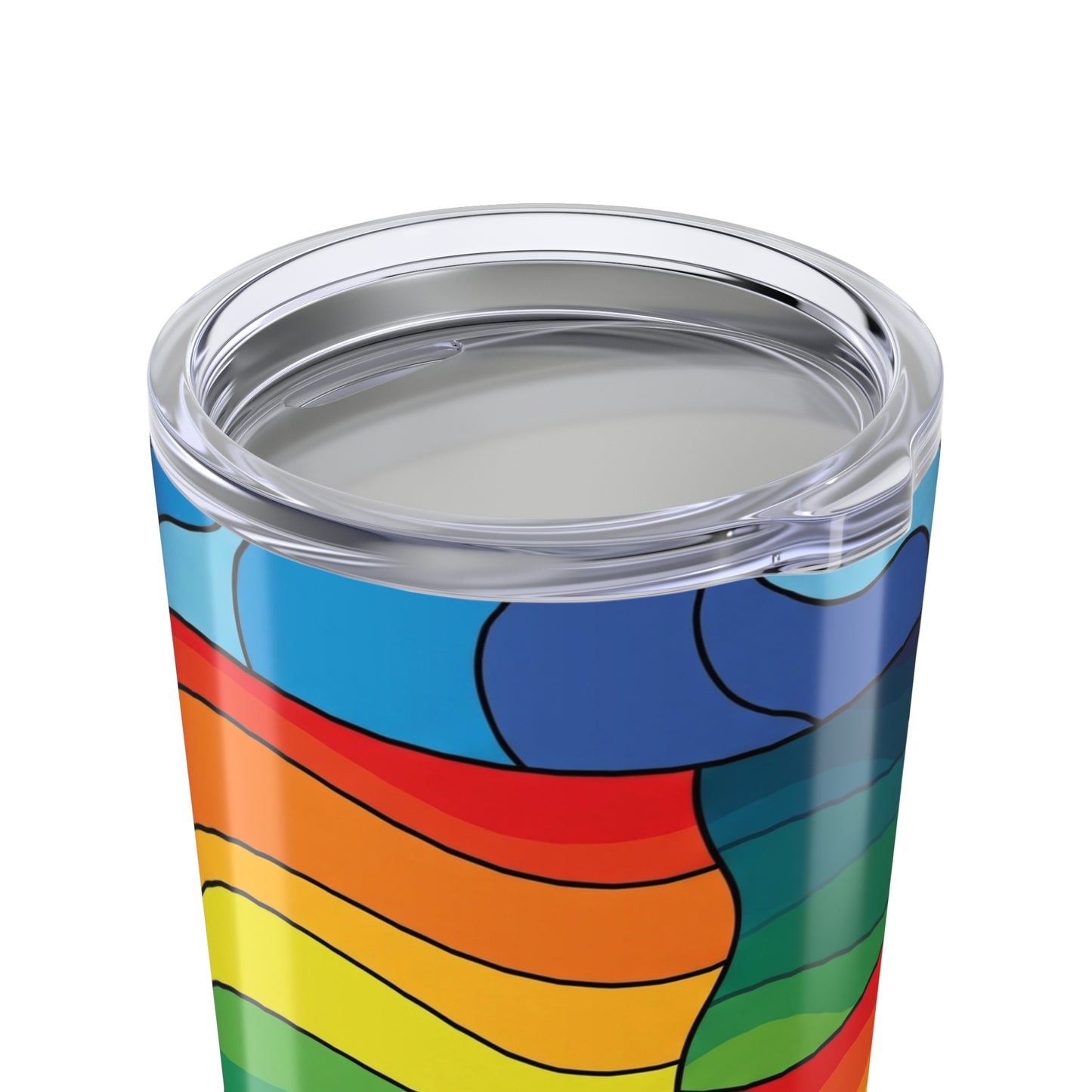 20oz Stainless Steel Printed Tumbler Vacuum Insulated Double Wall Leak Proof Travel Mug With Lid For Hot Cold