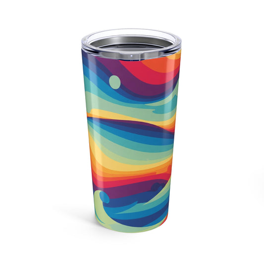 20oz Stainless Steel Tumbler With Double Wall Vacuum Insulation Keeps Drink Hot Or Cold Dishwasher Safe Travel Mug