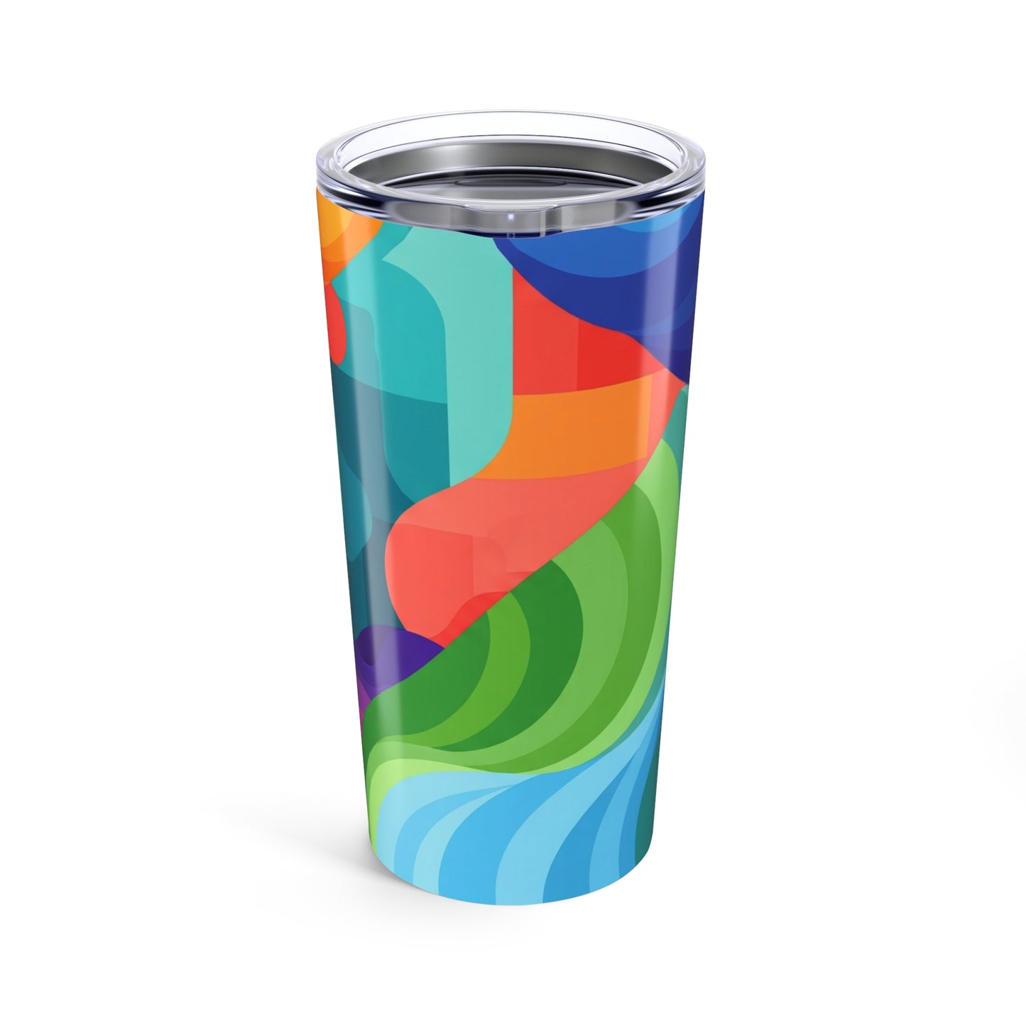 20oz Stainless Steel Tumbler With Design Double Wall Vacuum Insulation Spill Resistant For Hot And Cold Beverages