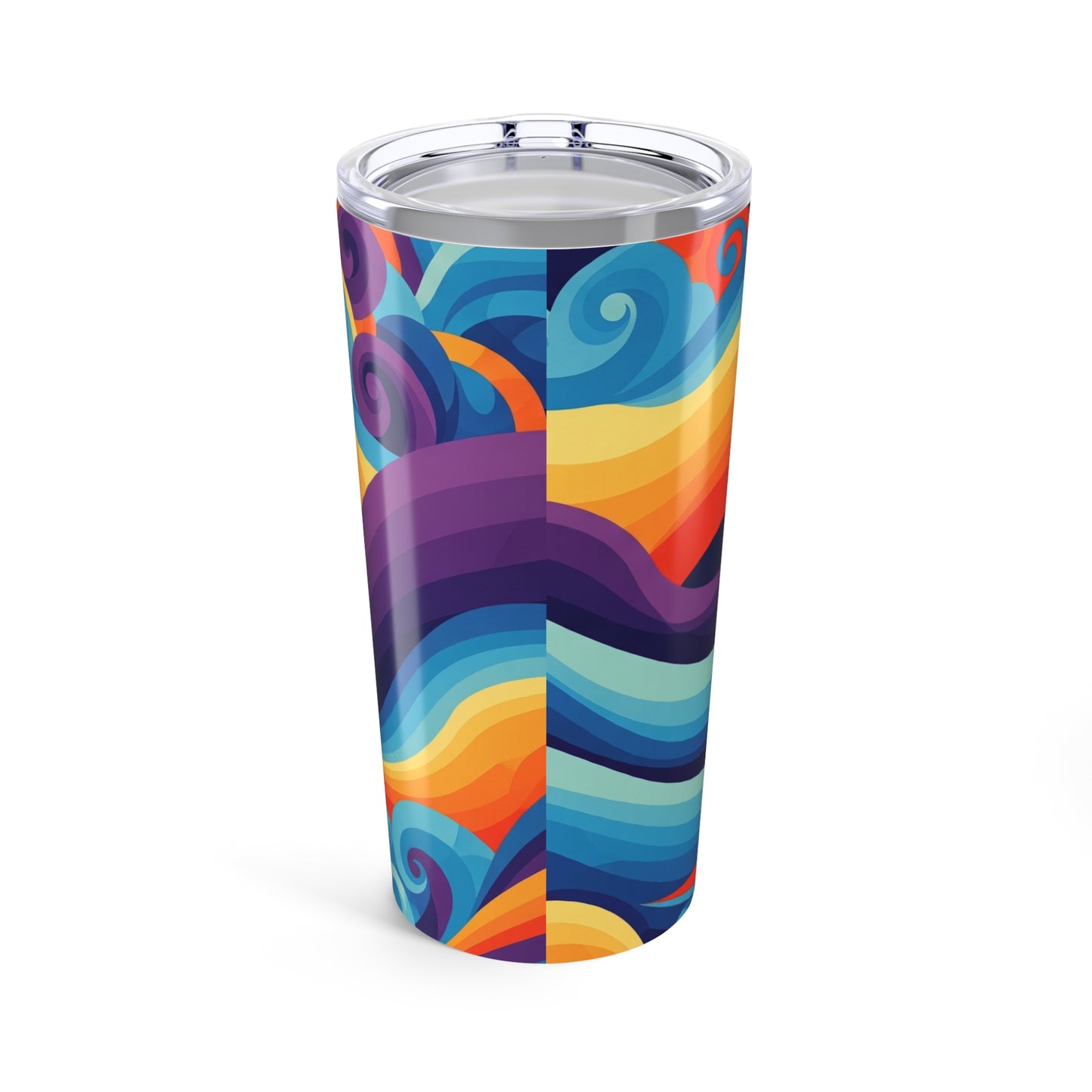 20Oz Stainless Steel Tumbler With Lid Double Wall Vacuum Insulation Keeps Beverages Hot Or Cold Durable Travel Mug