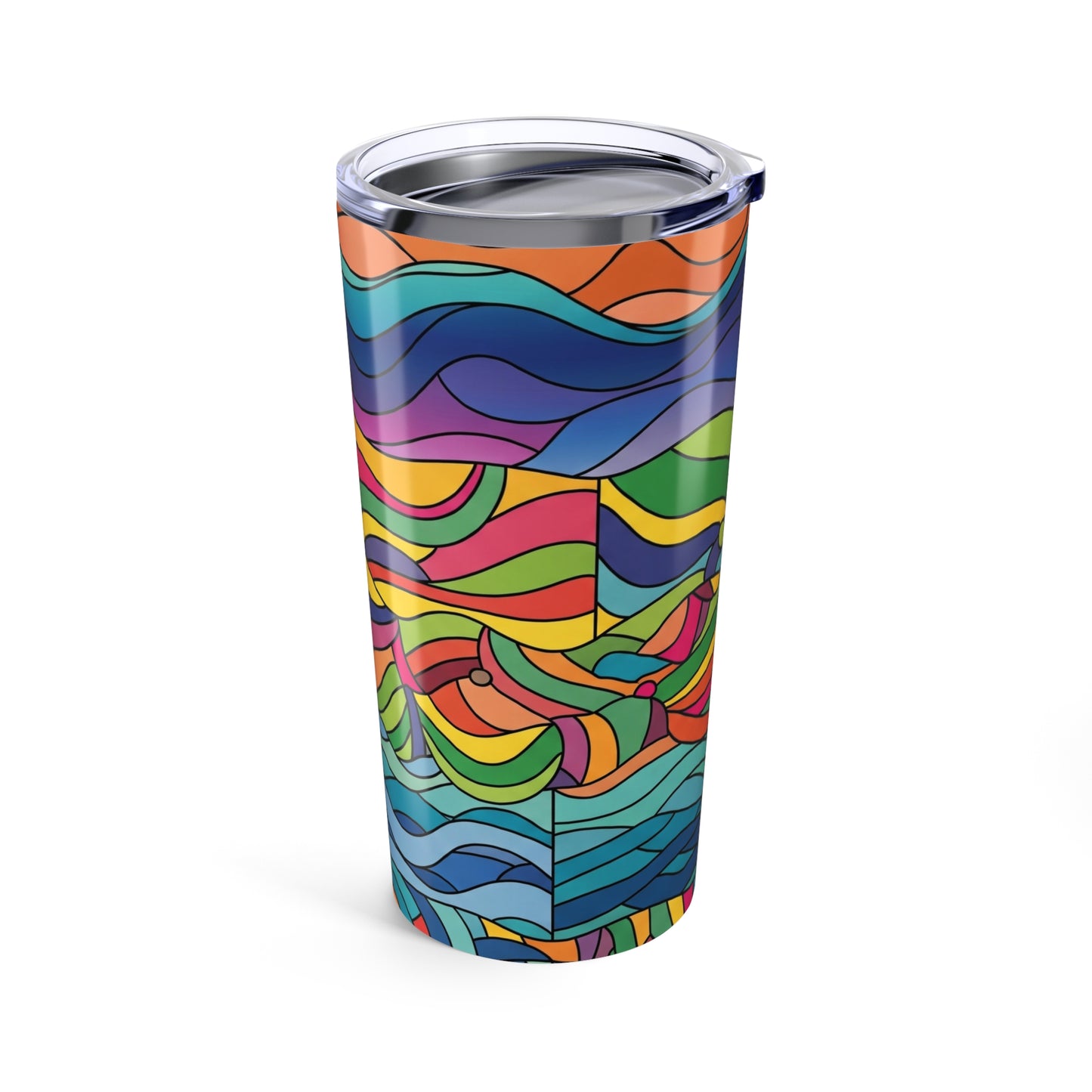 20oz Stainless Steel Tumbler With Double Wall Vacuum Insulation Leak Proof For Hot And Cold Beverages Durable