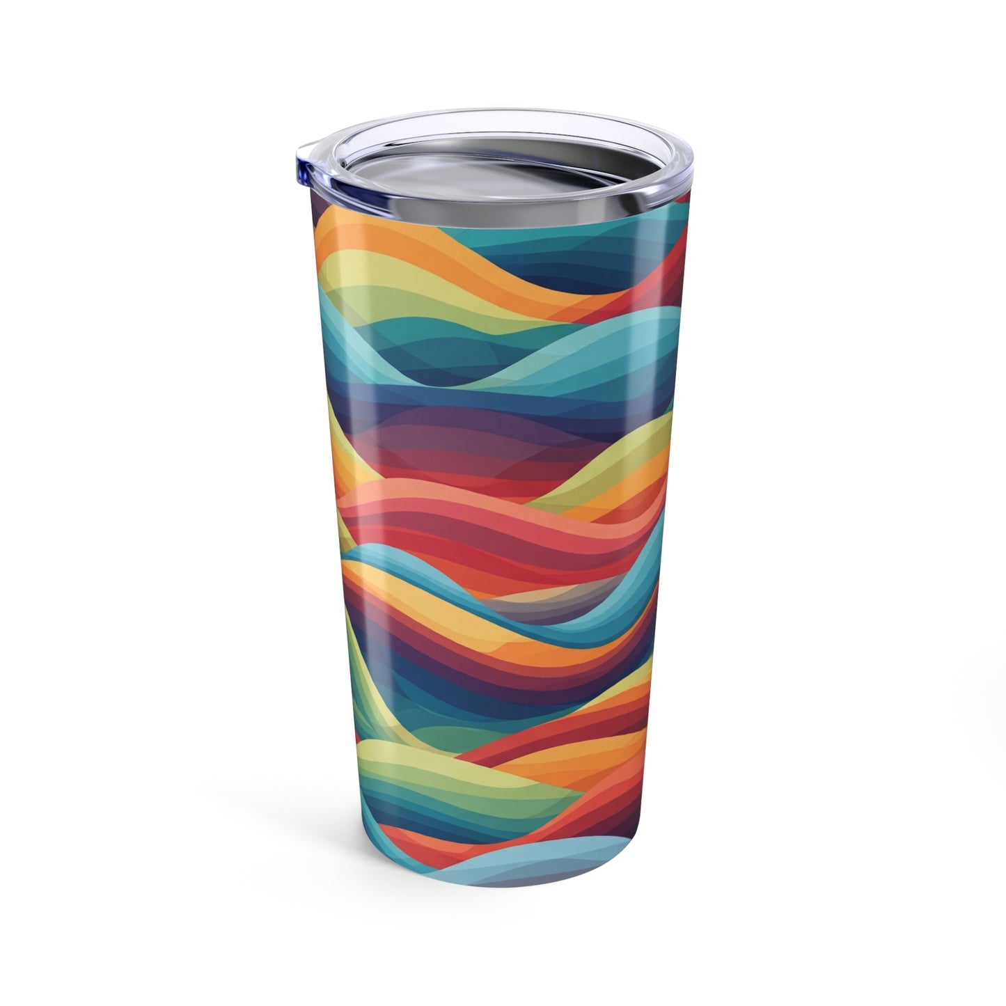 20oz Stainless Steel Tumbler With Double Wall Vacuum Insulation Leak Proof BPA Free Printed For Hot Or Cold Drinks
