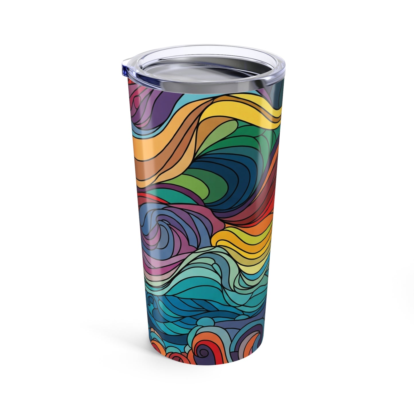20oz Stainless Steel Tumbler Double Wall Vacuum Insulation Spill Resistant BPA Free Design For Hot Cold Beverages